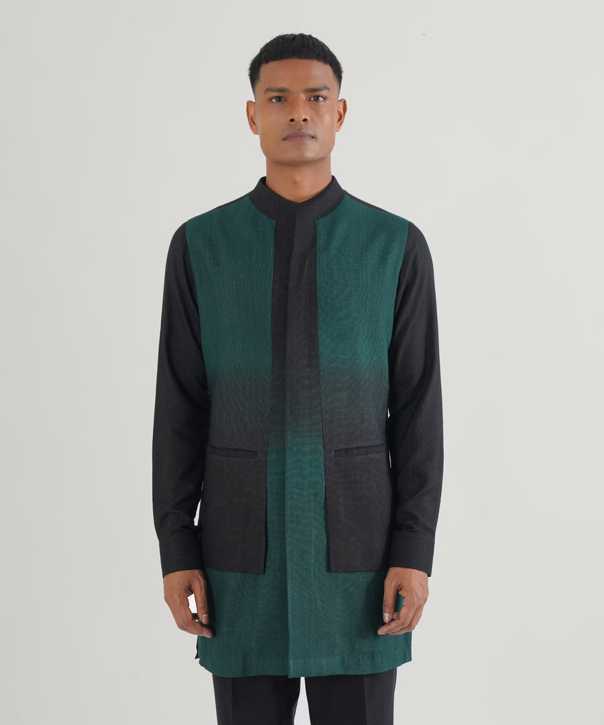 Dip Dyed Kurta Set